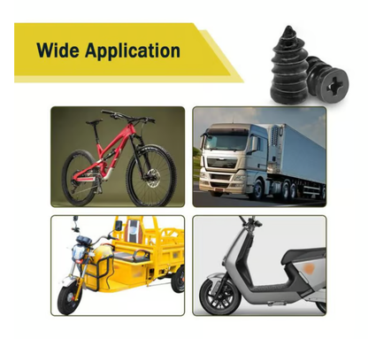 🔩60PCS Tire Repair Rubber Nails Kit with 2 Sizes