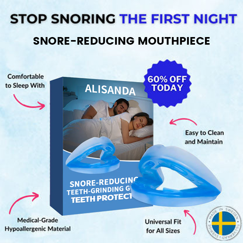LAST DAY SALE 60% OFF ⏰ PerfectSleep Solution – Snore-Reducing & Teeth-Grinding Guard